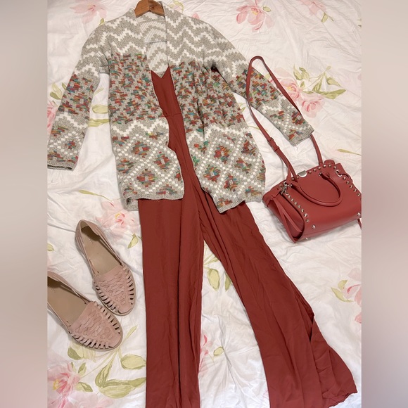 Sorial- Red shoulder bag. - Picture 4 of 4